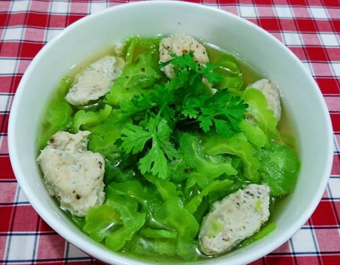 Canh Khổ  Qua Thác Lác/ Tôm 
