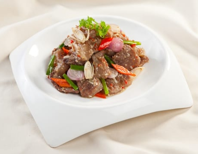 Bò Xào  Sả ớt 