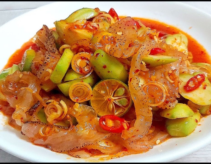 Gỏi Sứa Sốt Thái 