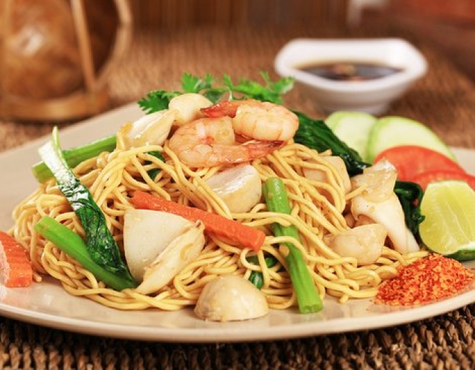 Mì Xào Hải Sản 