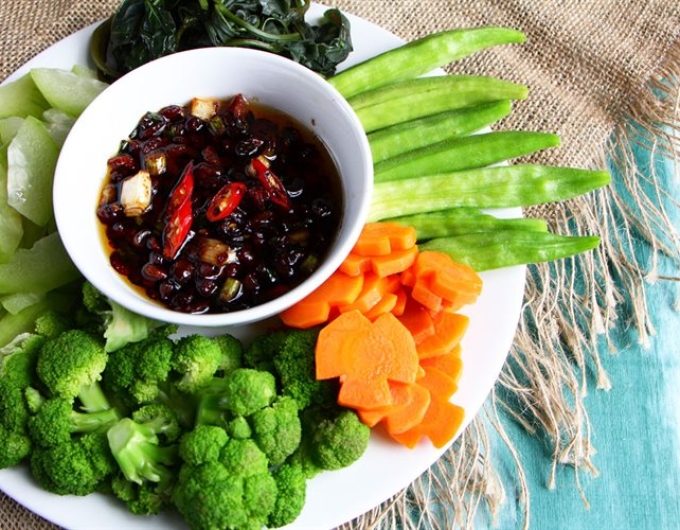 Rau luộc Chấn Kho Quẹt 